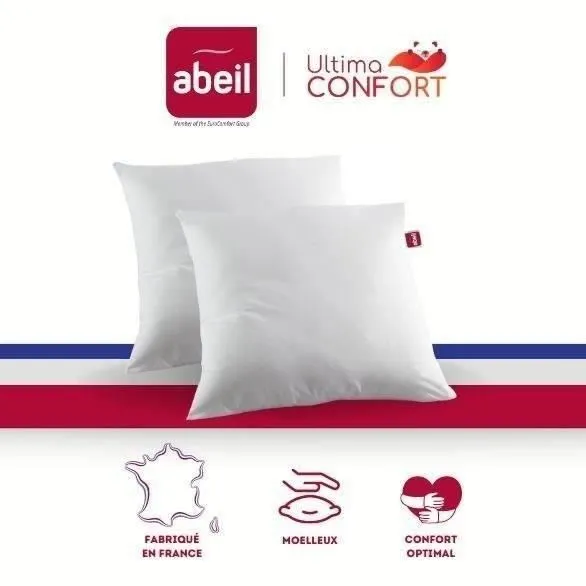 ABEIL Lot de 2 oreillers Ultima Confort® - 60 x 60 cm-0
