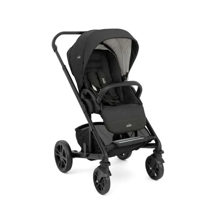 Poussette citadine confort réversible - JOIE Chrome - Noir Shale - Jusqu'à 15Kg-1