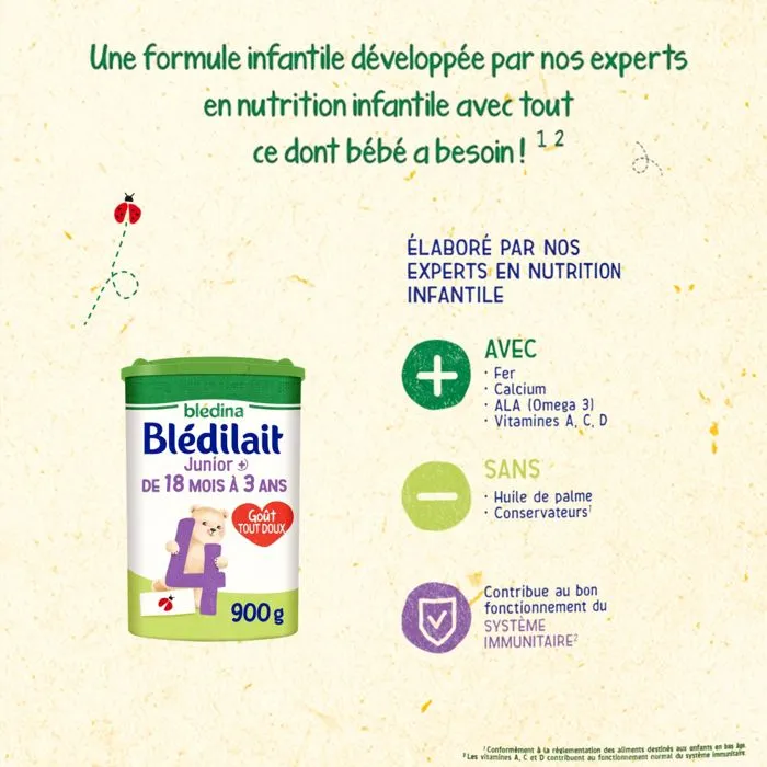 Blédilait Junior + 900g X 3-1