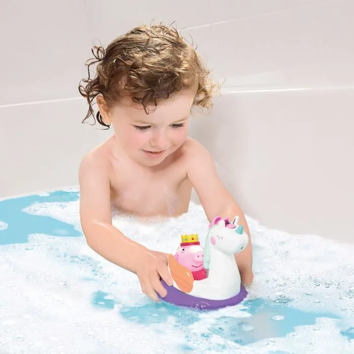 Jeu de bain - Bateau Bouée Princesse Peppa & Licorne-3