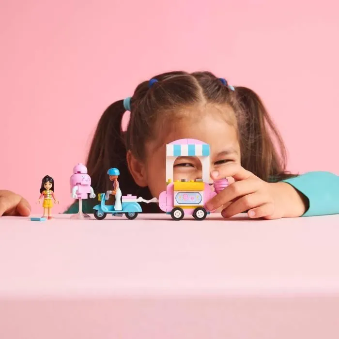 LEGO Friends 42643 Stand de barbes à papa et scooter - Jouet pour filles dès 6 ans-4