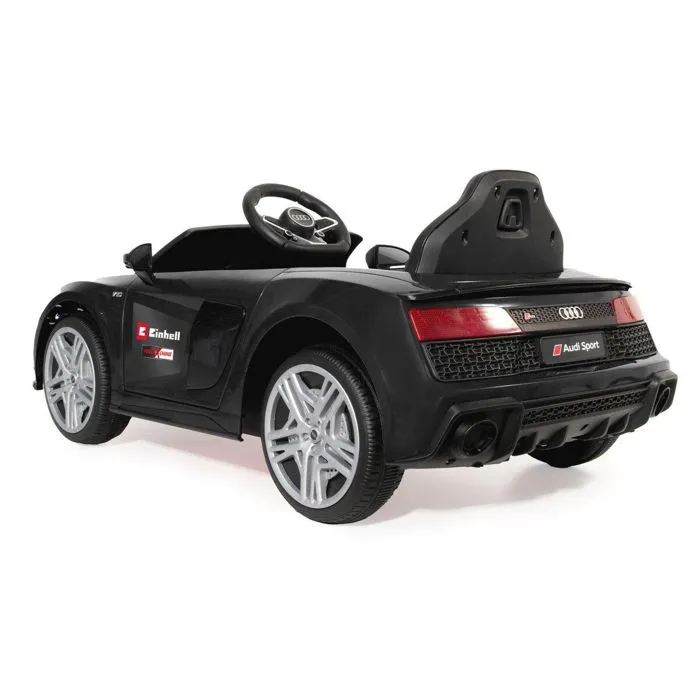 Voiture électrique pour enfants - JAMARA - Audi R8 Spyder 18V - Noir - Batterie incluse - Licence Audi-1