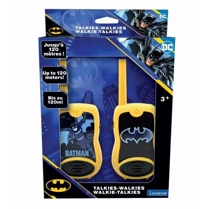 Talkies-Walkies Batman - LEXIBOOK - Portée 200m - Enfant - Garantie 2 ans-1