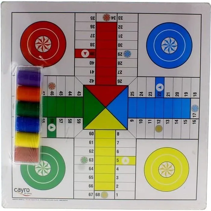 jeu de société parcheesi- ACCESSOIRE CARTE A COLLECTIONNER-0