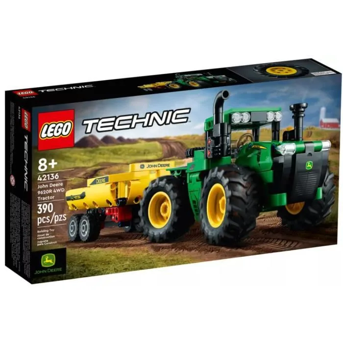 LEGO TECHNIC - 42136 - Tracteur John Deere 9620R 4WD-0