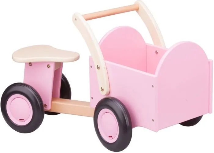 Tricyle - NEW CLASSIC TOYS - 1404 - Rose - 3 roues - Pour bébé de 2 ans et plus jusqu'à 25 kg-1