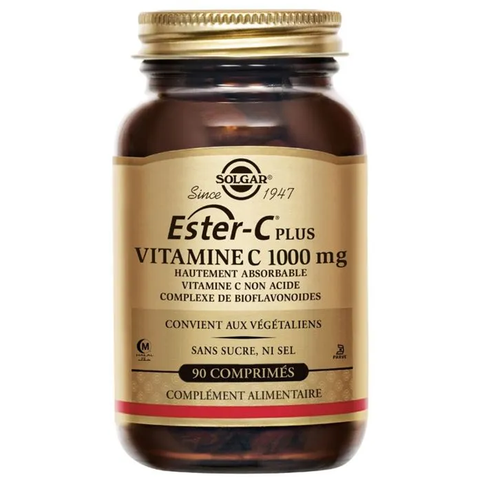 Solgar Ester-C Plus 1000 - 90 comprimés-0