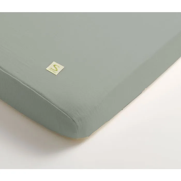Draps housse bébé en coton bio-1