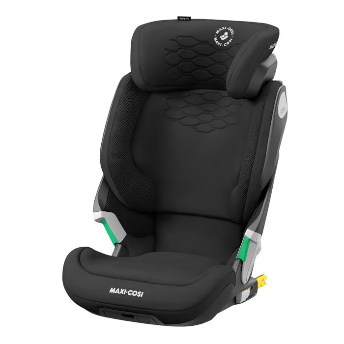 MAXI COSI Siège Auto Kore Pro, Groupe 2/3, i-Size, Isofix, Inclinable, 100 - 150 cm, de 3.5 ans à 12 ans, Authentic Black-0