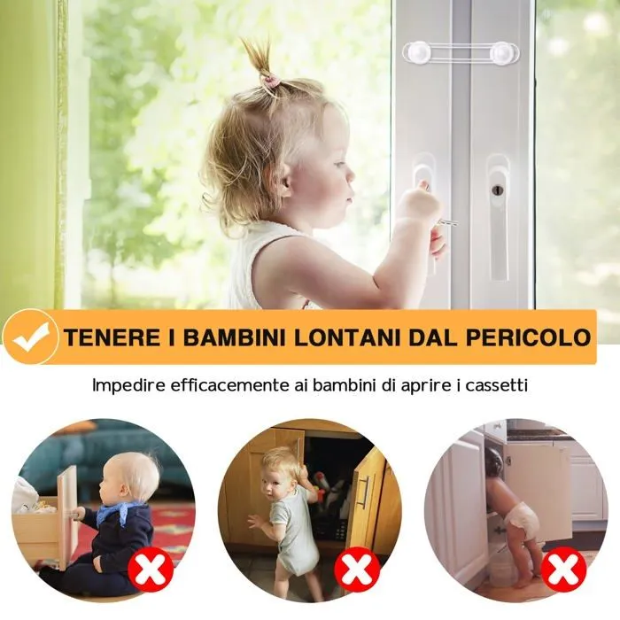 Bloque multifonctions Vinabo - Vinabo Blocca Cassetti per Bambini-1