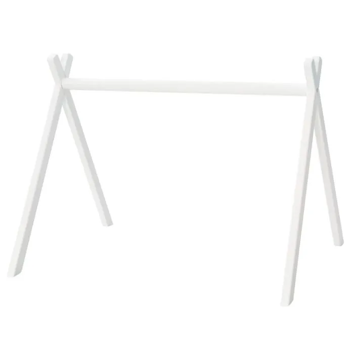 Portique d'Éveil en Bois pour Bébé Montesori Babygym - Blanc - ROBA - Universel - Mixte-5