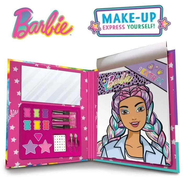Sketchbook - Barbie Sketch Book Make Up - Lisciani - Pour Apprendre et Se Maquiller-2