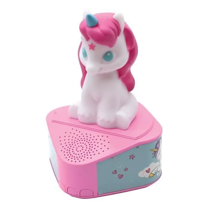 Enceinte Bluetooth - Licorne - Figurine lumineuse - USB - Type C - Bluetooth 5.0-1