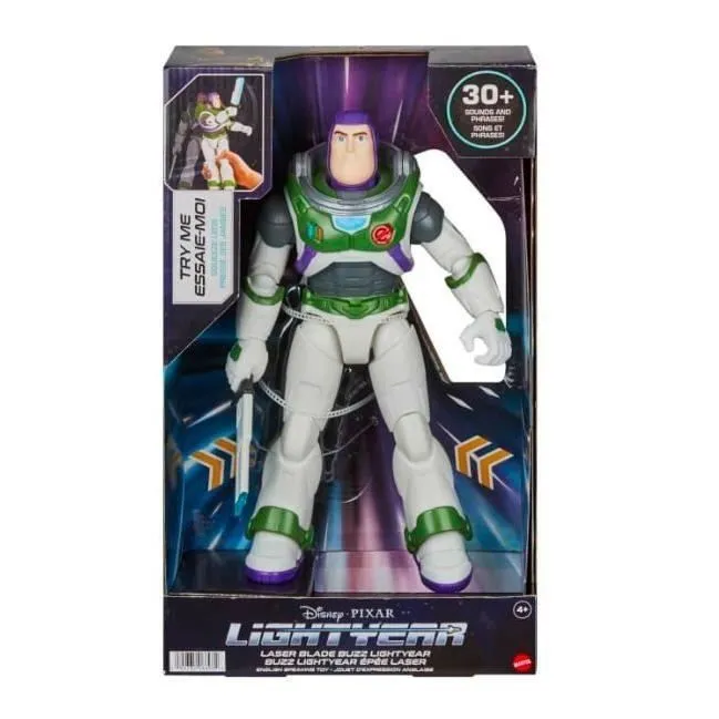 Mattel Lightyear Buzz Lightyear figure with laser blade - 0194735082100-0