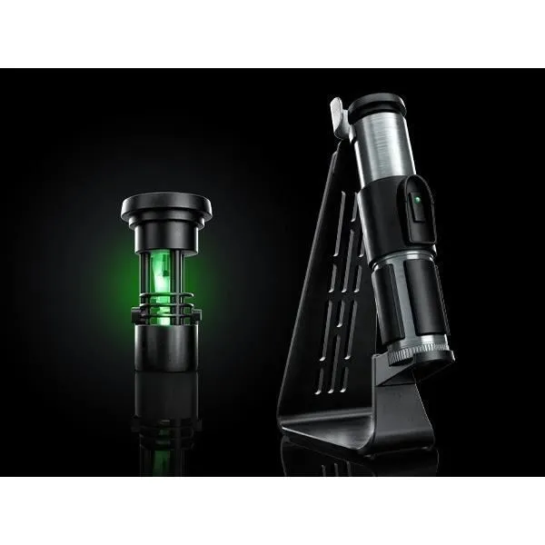 Sabre Laser électroniquede Yoda Premium Force FX Elite, Article de Cosplay pour Adultes, Star Wars The Black Series-1