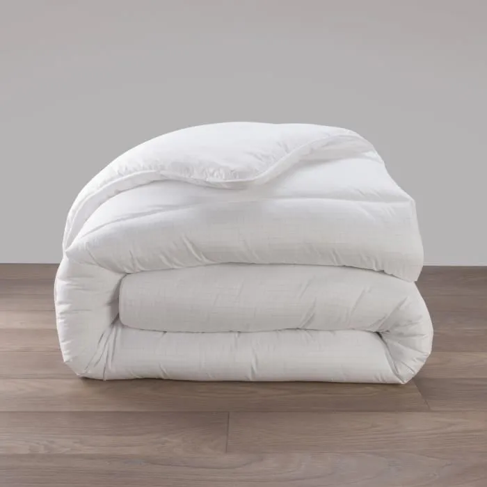 DODO Couette tempérée 300gr/m² 140x200 cm - Protection anti punaise, anti acarien - Blanc - Fabriqué en France-1