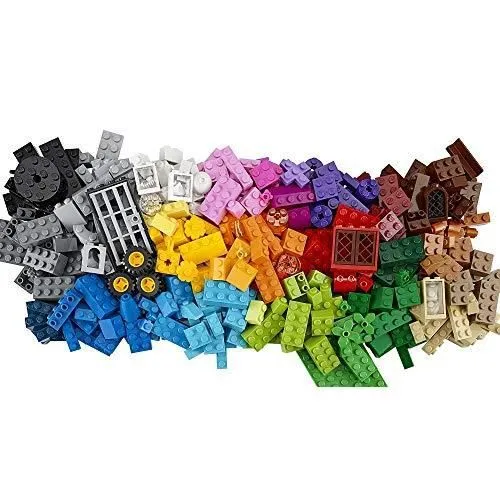 Jeu de Construction LEGO Classic - Boîte de briques créatives deluxe - 10698 - 33 couleurs différentes-3