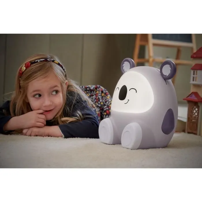 Enceinte lumineuse & veilleuse - BIGBEN - Koala - Bluetooth 5.0, 15W, Veilleuse réglable, Minuterie, Batterie USB-C-4