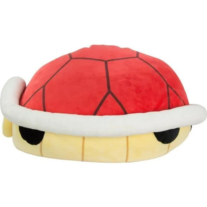Peluche Club Mochi Mochi Carapace Rouge - TOMY - Mario Kart - 30 cm-0