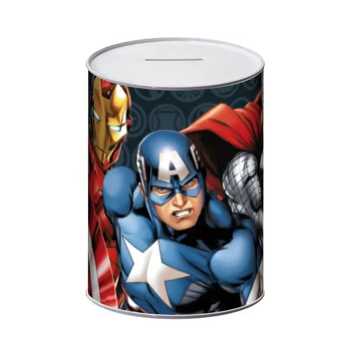AVENGERS - Tirelire en métal 7,5 x 7,5 x 10 cm-1