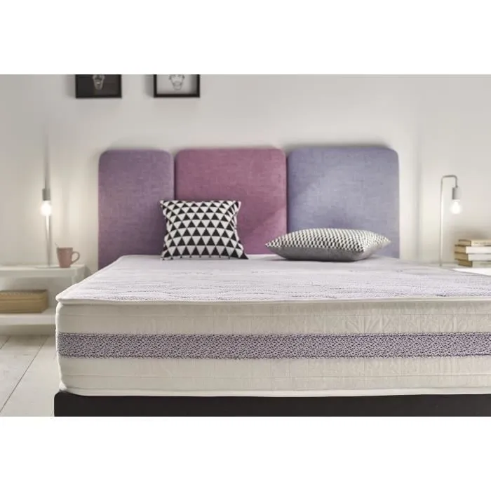 Matelas 140x200 cm Mémoire de forme Dream Aloe Vera epaisseur 19 cm +/-2 Fermeté Moyenne. ECCOX-2