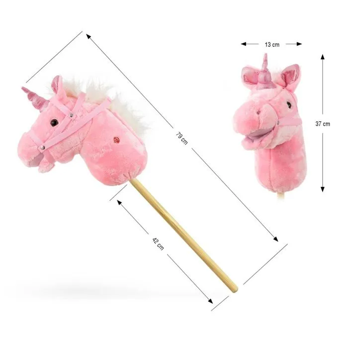 Cheval bâton  Rose-2