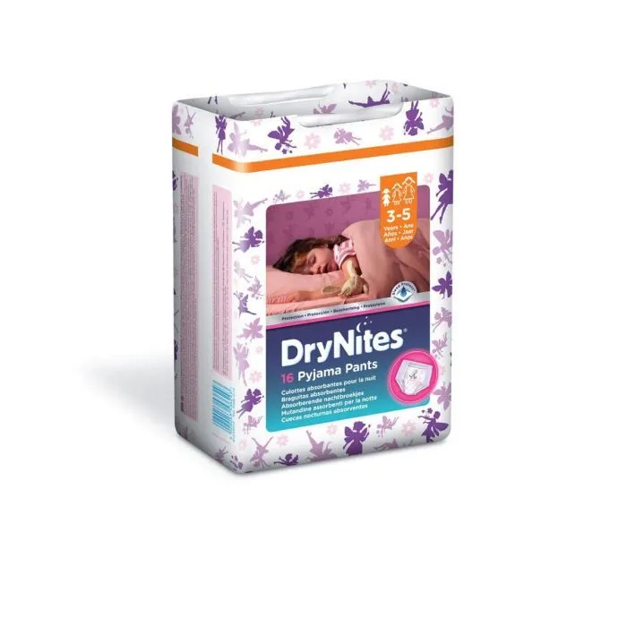 HUGGIES DryNites girls - 16-23 kg x16 couches-0