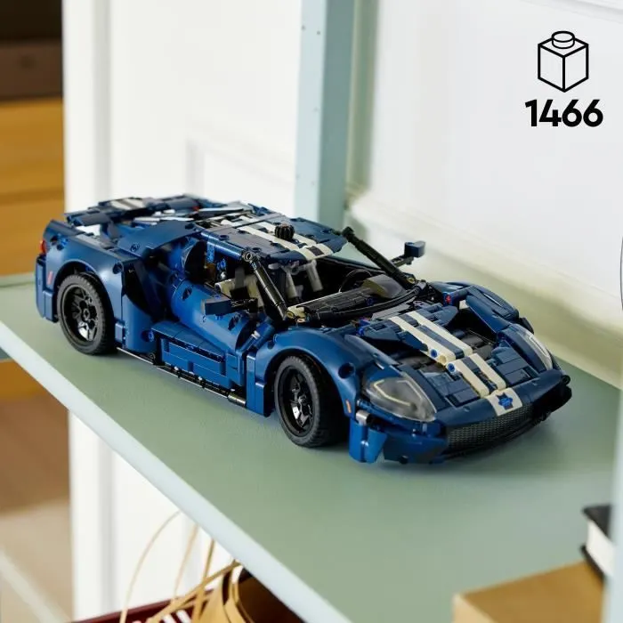 LEGO® Technic 42154 Ford GT 2022, Maquette de Voiture pour Adultes, Échelle 1:12, Niveau Avancé-2