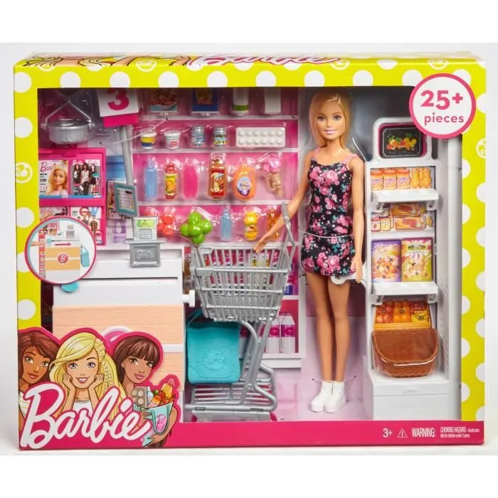 BARBIE Mobilier Barbie au Supermarché-4