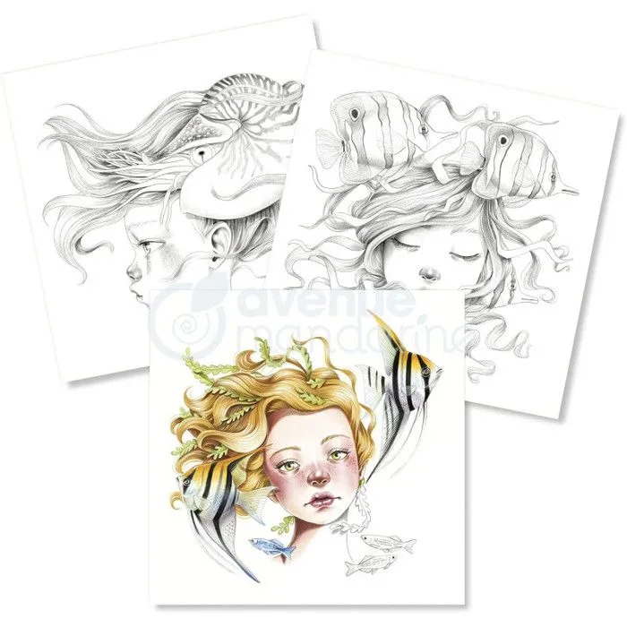 Carnet de coloriage - Wild - Tome 6 - 28 illustrations - Emmanuelle Colin - Adulte-3