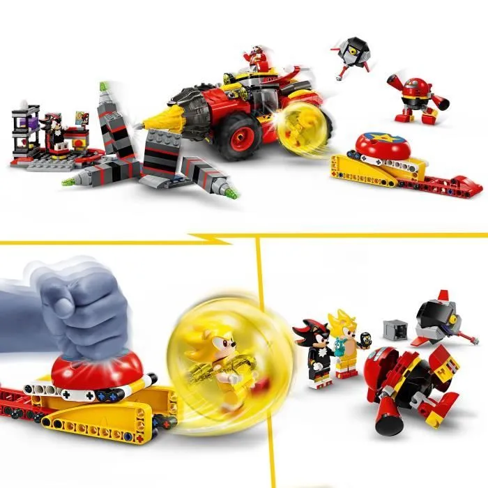 LEGO® Sonic the Hedgehog 76999 Super Sonic contre Egg Drillster, Avec Shadow et Dr. Eggman-2