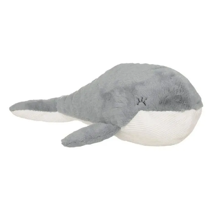 Peluche Enfant Baleine "Seav" 64cm Bleu Gris-0