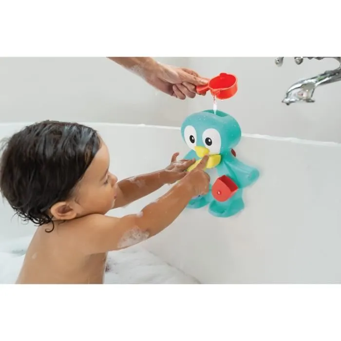 Jouet de bain - INFANTINO - Pingouin rigolo pour le bain-3