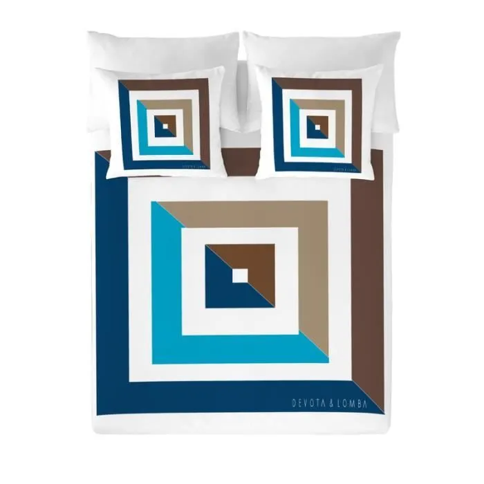 Housse de couette - Devota & Lomba - Visual - 240x200 cm - Blanc - Lavable à 40°C-0