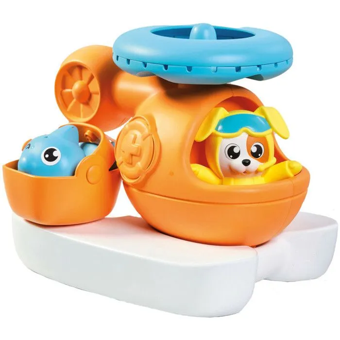 Jeux d'éveil Helicoptere de Secours Tomy France - multicolore - 16x16x16 cm-2