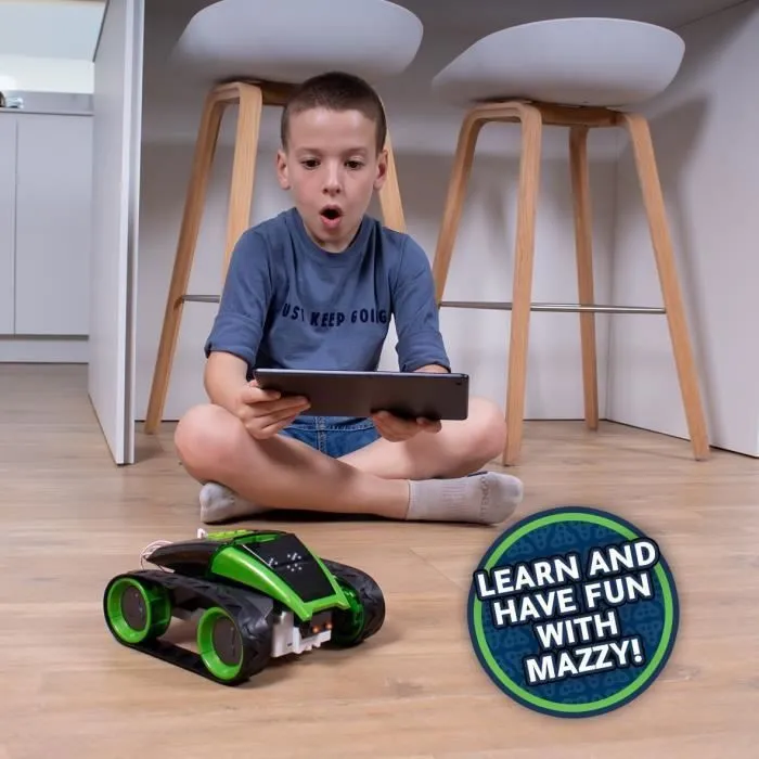 Robot programmable pour enfants - XTREM BOTS - Mazzy - Bluetooth - Labyrinthes - Codage informatique-5