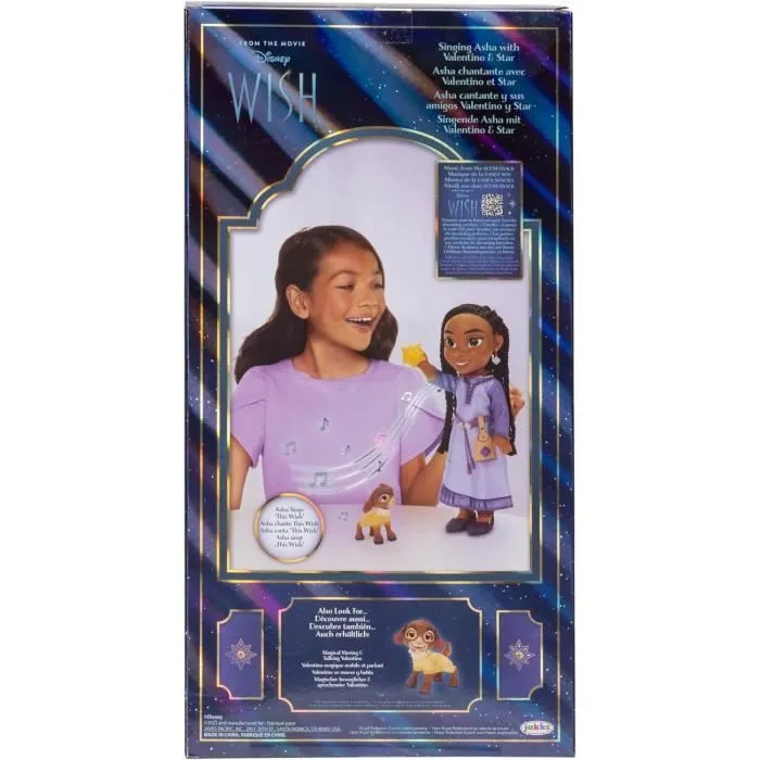 WISH - Poupée Asha électronique - 38 cm - JAKKS - 480440-5