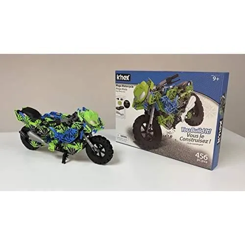 Jeu de construction - KNEX - Mega Motorcycle Building Set - Plastique - Multicolore-3