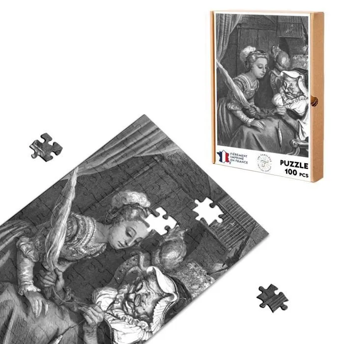 Puzzle Classique - FABULOUS - La Belle Au bois Dormant Gustave Dore - 100 Pièces - Mixte - Intérieur-0
