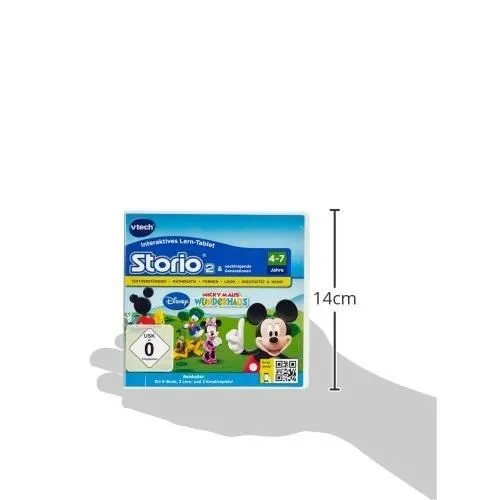 VTech Jeu éducatif Storio 2, Storio 3S Thème : la maison de Mickey [Français non garanti] - 80-230404-3