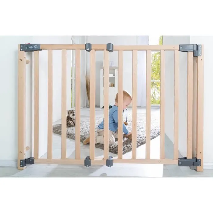 Barrière de Sécurité Bébé "Safety Up" pour Porte - ROBA - Largeur Réglable de 70 - 118.5 cm-3