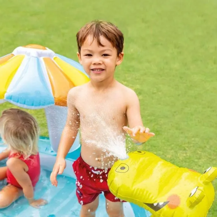 PISCINE GONFLABLE INTEX Aire de jeux alligator22-3