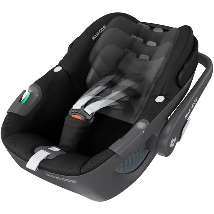 Cosi MAXI-COSI Pebble 360, i-Size, Rotatif, Groupe 0, de la naissance à 15 mois, Essential Black-1