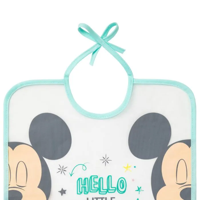Bavoir imperméable Mickey Little One 6 mois - Disney Baby-2