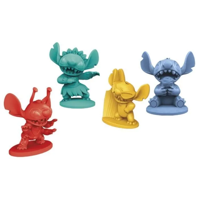 Monopoly Stitch, Jeu de société de plateau, 2 à 4 joueurs, 30 minutes, édition Disney Lilo & Stitch, Dès 8 ans-4