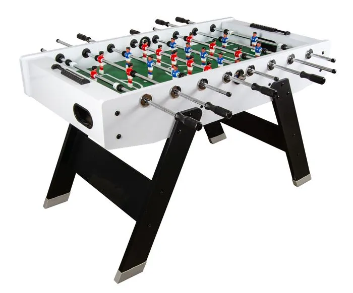 Grand Baby-foot - Édition Blanche - Le choix parfait pour la maison et le bureau !-0