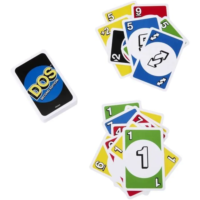 Mattel Games - DOS-Seconde Édition - Jeu de cartes-1