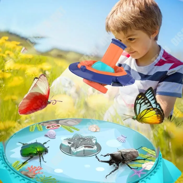 TD® Baril d'observation scientifique, miroir télescopique grossissant haute définition, aquarium étanche, jouet scientifique et éduc-2