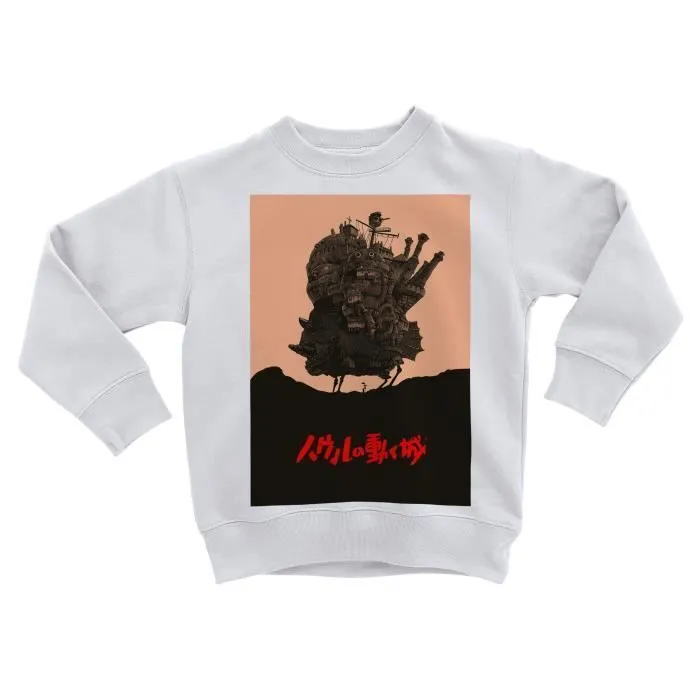 Sweatshirt Enfant Le Chateau Ambulant Hayao Miyazaki Manga Anime Japon-0