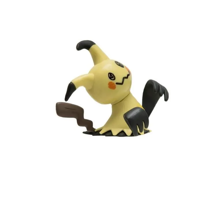 8 figurines Battle BANDAI - Pokémon - Pikachu, Evoli, Dratatin, Togepi, Caninos, Mimiqui, Raichu et Brutalibré-2